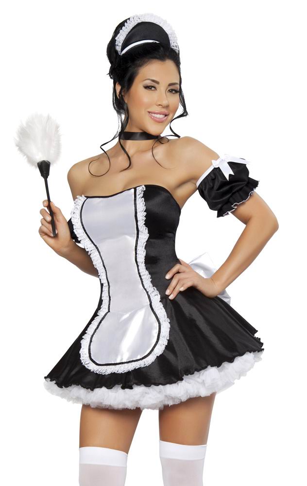 Sexy French Maid Costume 